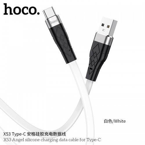 X53 Angel Silicone Charging Data Cable For Type-C